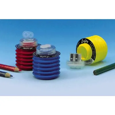 Produktbild von KUM 4064900009064, Manueller Bleistiftspitzer, Gemischte Farben, Kunststoff, 1,1 cm, 8 mm, Linkshändig