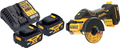 Produktbild von DeWalt DCS 438 M2 Akku Multimaterialschneider 18 V 76 mm Brushless + 2x Akku 4,0 Ah + Ladegerät