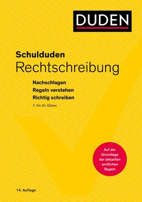 Produktbild von Schulduden Rechtschreibung
