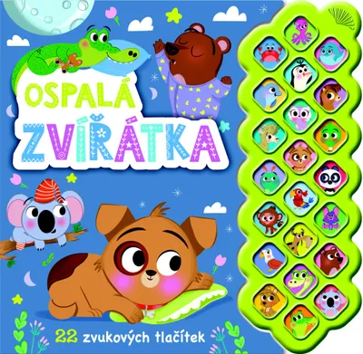 Zdjęcie produktu dla Ospalá zvířátka - 22 zvukových tlačítek