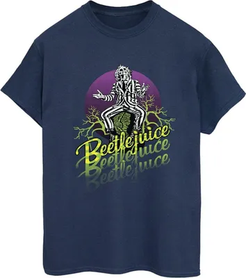 Obrázok produktu pre Beetlejuice - Dámske tričko BI14496 (3XL) (námornícka modrá)