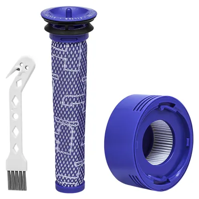 Filterset für Dyson V7/V8 – 2 Filter + 1 Bürste