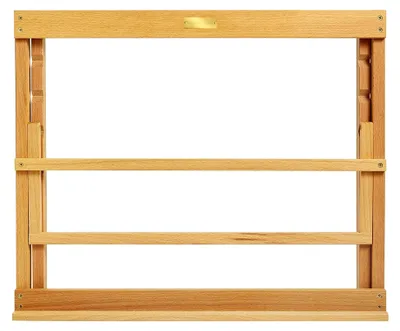 Produktbild von Tischstaffelei Lincoln aus geöltem Holz, 515x420x80mm, flach klappbar & verstellbar