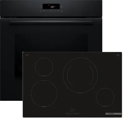 Produktbild von Bosch Serie 2 HBDCORE8I, Zonen-Induktionskochfeld, 4 Zone(n), Glaskeramik, Schwarz, Berührung, 80,2 cm