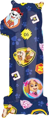 Image de Ballon 66x27cm Paw Patrol numéro 1 - Amscan