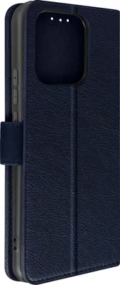 Produktbild von Etui Kunstleder mit Standfunktion für Xiaomi Redmi 12C – Dunkelblau