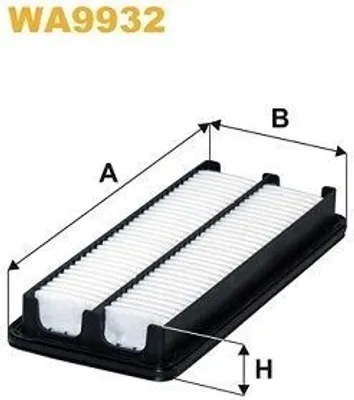 Produktbild von WIX FILTERS WA9932 Luftfilter für MAZDA MX-5 IV (ND)