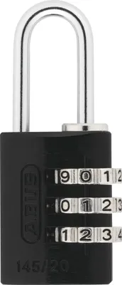 Produktbild von ABUS Zahlenschloss 145/40 schwarz Lock-Tag