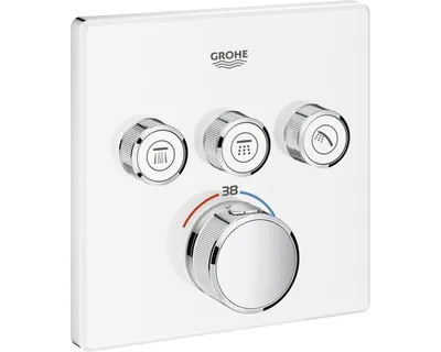 Obrázek produktu pro GROHE 29157LS0, Vana a sprcha, Rotační ventily, Kov, Bílá