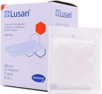 Produktbild von Hartmann Lusan Baumwolle Gauze 20 Pack of 5