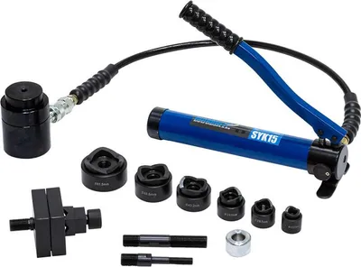 Produktbild von Hydraulische Lochstanze mit Handpumpe 21,5-61,5mm 150KN Blechlocher