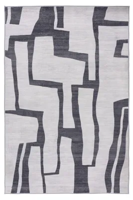 Produktbild von Teppich Bluster 325 Silber 160x230 cm – Pflegeleicht & Strapazierfähig
