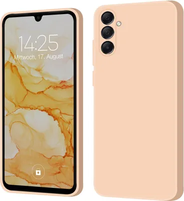 Produktbild von Hülle für Samsung Galaxy A15 / A15 5G Case Cover Bumper Silikon Softgrip Schutzhülle Farbe: Rosa