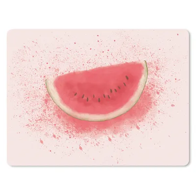Produktbild von MuchoWow® Mauspad Mousepad Wassermelone - Obst - Pastell - Sommer 40x30 cm - Mousepads - Maus Mat - Pad - Mausunterlage - Anti Rutsch