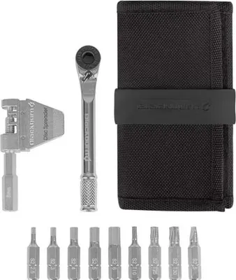 Produktbild von Blackburn Big Switch Ratchet Multi Tool, Werkzeug für Fahrräder, Fahrrad-Werkzeug-Set, Metallisch, T25, T30, 8 mm, Schwarz