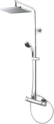Produktbild von Duschsäule Breuer Aquamaxx 310 mit Thermostat Kopfbrause eckig