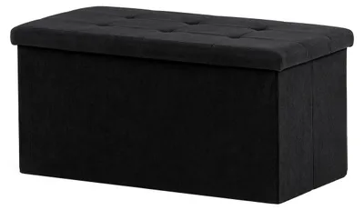 Image de Autronic Tabouret pliant TAB-472 BK6, noir