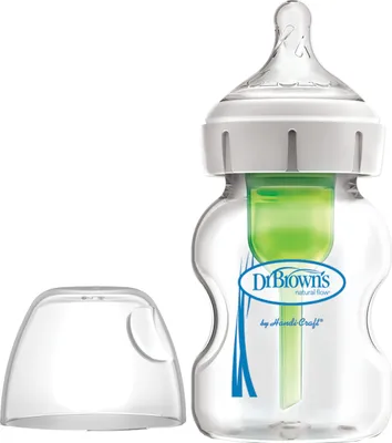 Produktbild von Dr. Brown's Crystal Weithalsflasche 150 ml