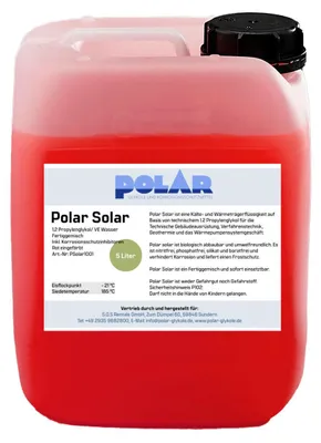 Produktbild von Polar Solar Glykol Fertiggemisch 5 Liter