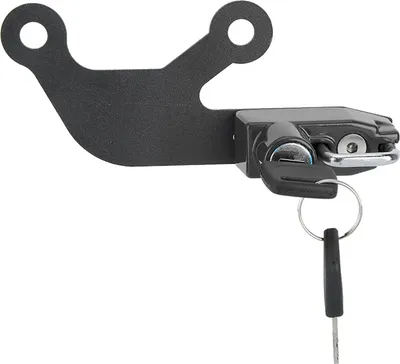 Obrázek produktu pro Zámek na helmu motocyklu proti krádeži, levý, vhodný pro Kawasaki Ninja 650 Z 650 (černý)