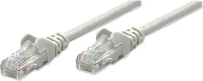 Obrázok produktu pre INTELLINET Patchkabel RJ45 U/UTP Cat6 0.50m Hebelschutz grau
