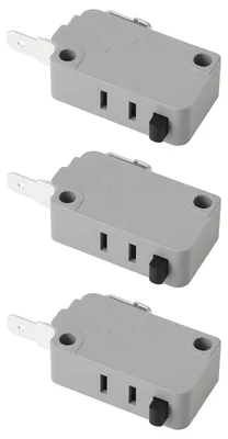 3 Mikrowellen-Türschalter KW3A für Frigidaire FFMV164LSA