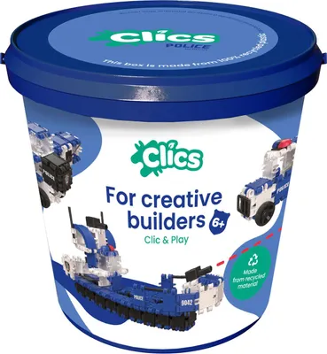 Produktbild von Clics will 8-in-1-Polizeifahrzeuge bauen
