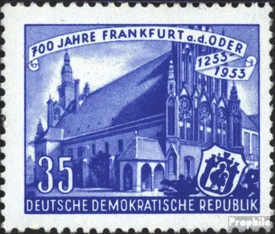 Produktbild von Briefmarken DDR 1953 Mi 361 postfrisch 700 Jahre Frankfurt a.d. Oder