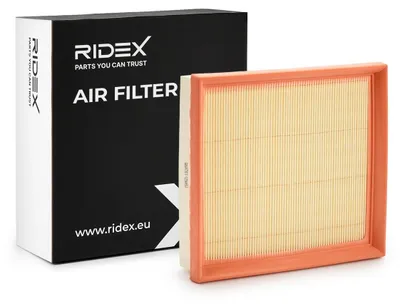 Produktbild von Luftfilter RIDEX 8A0071 für VW Golf V Schrägheck (1K1) Filtereinsatz Rechteckig