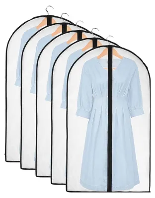Produktbild von Transparente Kleidersäcke zum Aufhängen von Kleidung, Kleiderschutzbeutel mit Reißverschluss für Mäntel, Jacken und Hemden