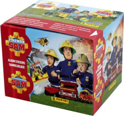 Produktbild von Panini Feuerwehrmann Sam 2 - Sammelsticker - 1 Display (36 Tüten Sticker)