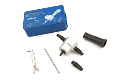 Image de Vis de perçage pour perceuse manuelle, avec tête rotative
