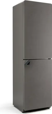 Produktbild von Farbe: Grau – Magnetische Kühlschrank Abdeckung – Dekorfolie magnetisch Küche – Kühlschrank Magnet Deko – selbstklebende Magnettafel – Magnetfolie für Kühlschranktür – 60x205 cm
