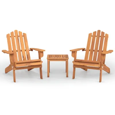 Obrázek produktu pro vidaXL 3dílná zahradní lounge souprava Adirondack z masivního dřeva Akácie