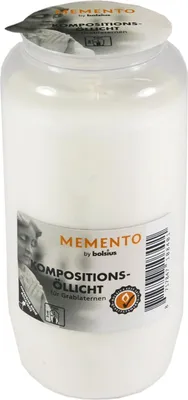 Produktbild von Bolsius Kompo-Öllicht Nr.7 weiß