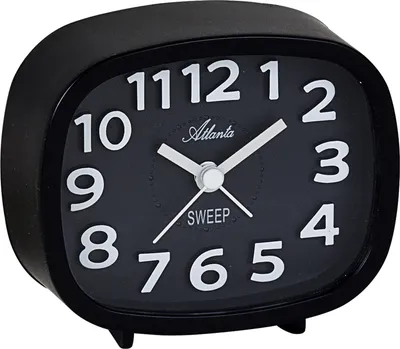 Produktbild von Atlanta 2111/7 Wecker Quarz analog leise ohne Ticken mit Licht