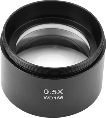 Zdjęcie produktu dla KP-0.5X Obiektyw pomocniczy mikroskopu stereoskopowego dla mikroskopu przemysłowego z mocowaniem 48 mm