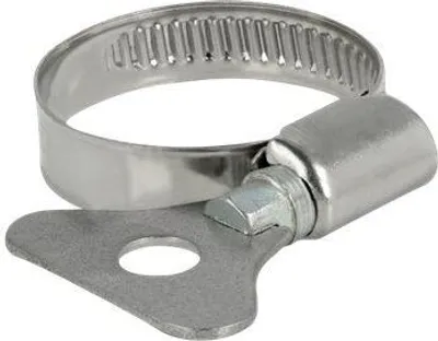 Produktbild von DeLOCK Schlauchschelle mit Flügelmutter 22 - 32 mm 10 Stück Metall, Schmetterlingsklemme, Edelstahl, Metall, Polybag, 2,2 cm, 3,2 cm