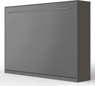 Produktbild von SMARTBett Schrankbett Standard  Anthrazit 140 Horizontal