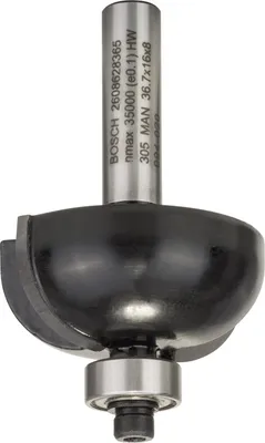 Produktbild von PRO Hohlkehlfräser, R 12, Schaft 8 mm