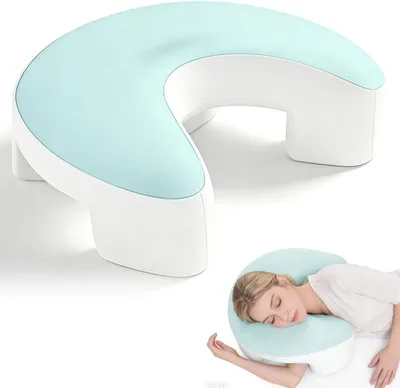 Zdjęcie produktu dla Poduszka do spania na boku z otworem na ramię, ergonomiczna poduszka barkowa, pianka, do sypialni