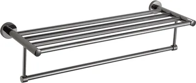 Zdjęcie produktu dla Mexen Remo półka na ręcznik, black chrome - 7050720-73