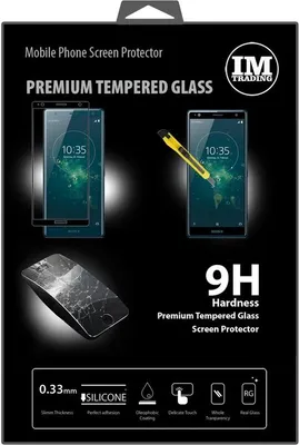 Obrázok produktu pre 3D Full Cover pre Sony Xperia XZ2 pancierové sklo v čiernej farbe Fólia na mobilný telefón z pancierového skla 9H ochranná fólia na displej