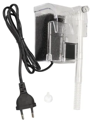 Obrázok produktu pre Závesný filter do akvária, profesionálny tichý vodopád, malé externé akvárium, na zavesenie pre korytnačky, zástrčka EÚ 220–240 V