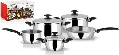 Produktbild von Pyramis GOURMET-KOCHTOPFSET 8-teilig