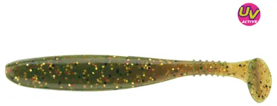 Produktbild von DAIWA Tournament D’Fin, Gummifisch, 7,5cm, UV real motor oil, 10Stk., 16502-708