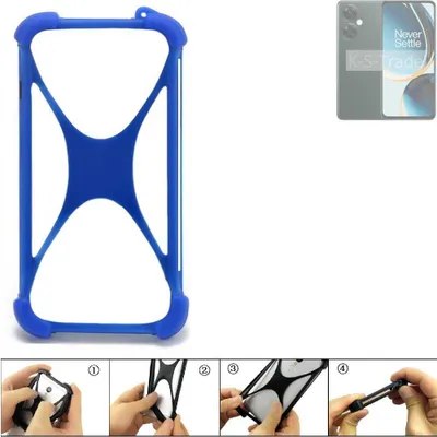Produktbild von K-S-Trade Handy Hülle kompatibel mit OnePlus Nord CE 3 Lite 5G Silikon Schutzhülle Cover Case Bumper Silikoncase TPU Softcase Schutz Hülle