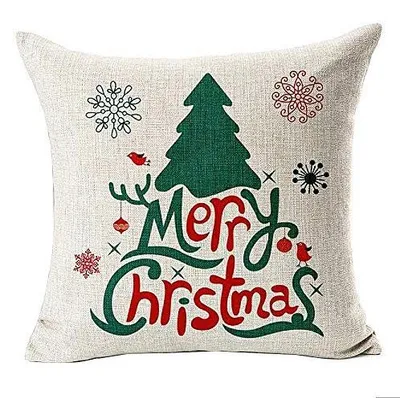 Kissenbezug Weihnachten, 44x44 cm, Mikrofaser, bunt