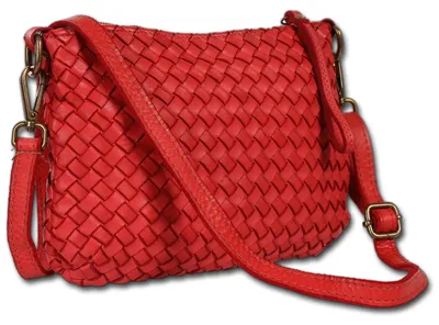 Immagine prodotto di Borsa a tracolla da donna Toscana, in pelle, colore rosso, modello D3OTT859UR3