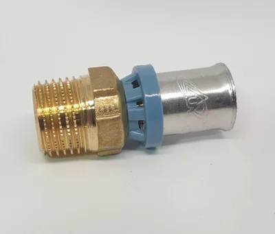 Produktbild von Mehrschichtverbundrohr Fitting Übergangsstück mit Aussengewinde 16x2 - 1/2 Zoll